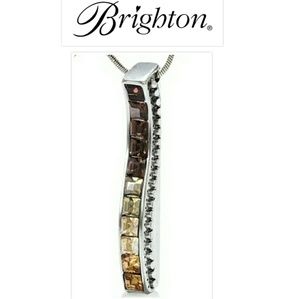Brighton Spectrum Necklace, Chocolate Ombré